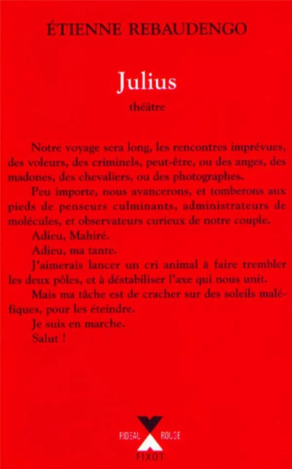Julius : ouvrage pour la scène en huit parties