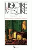 REVUE HISTOIRE ET MESURE Tome 15 : Tome 3 et Tome 4 ; productivité et croissance agricole