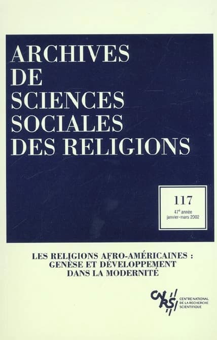 Archives de sciences sociales des religions 117