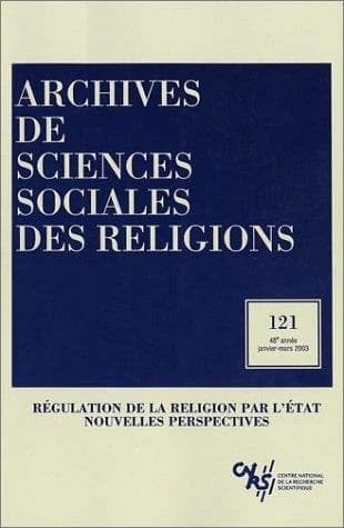 Archives de sciences sociales des religions n.121