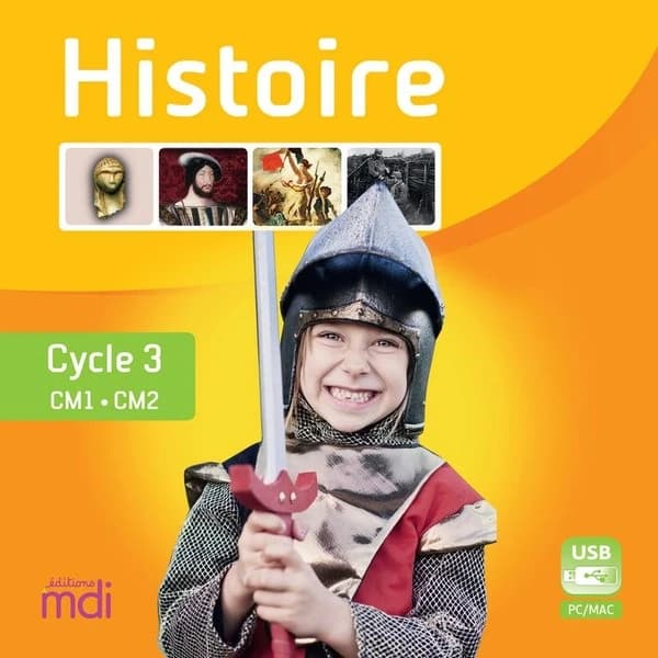 Ressources numériques : histoire : CM : clé USB