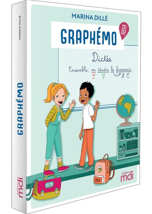 Graphémo : dictée ; CE1, CE2 (édition 2023)