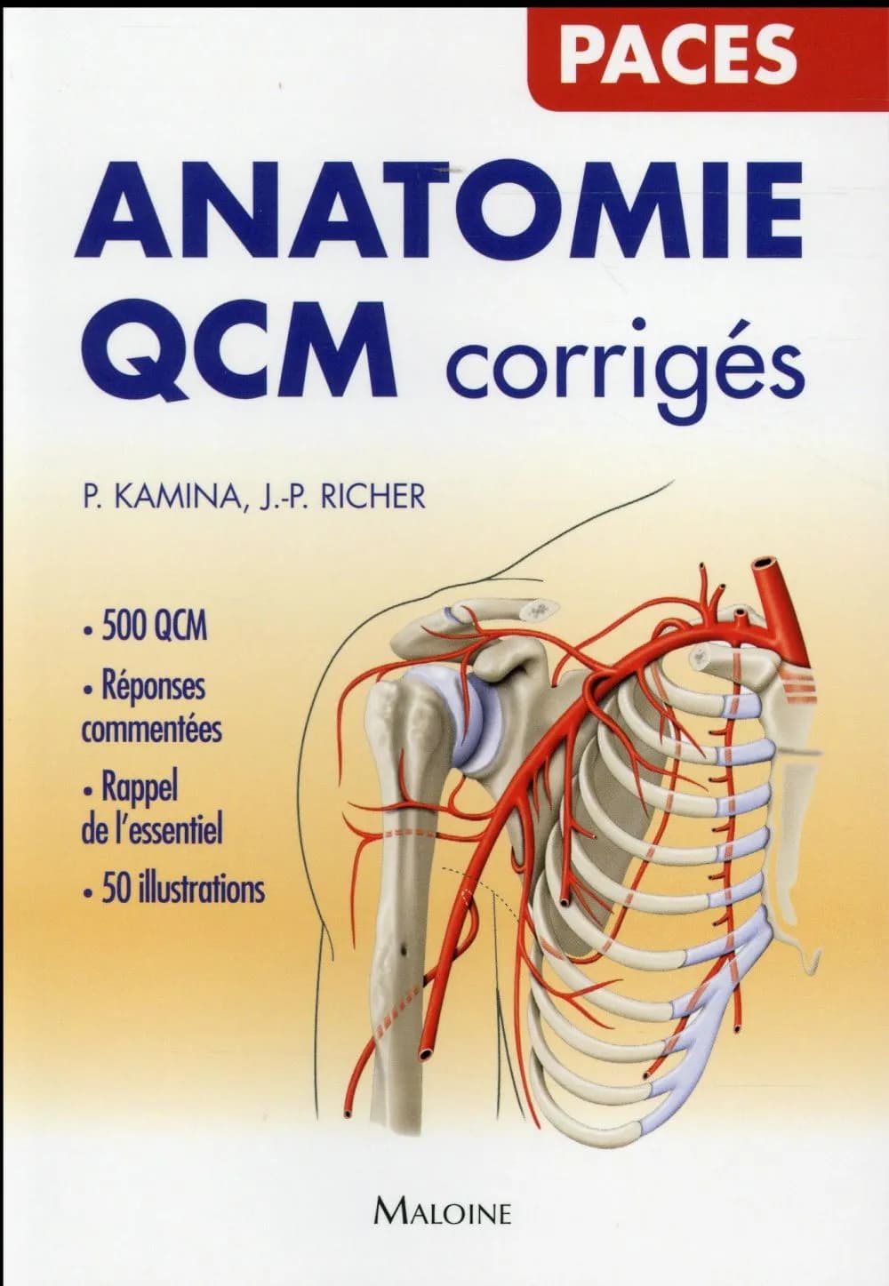 Anatomie, QCM corrigés