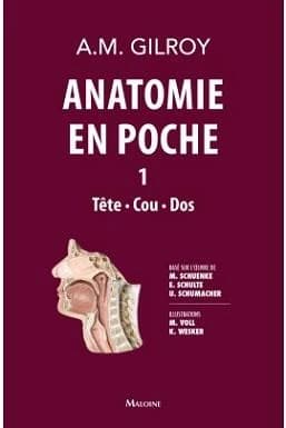Anatomie en poche. volume 1, Tête, cou, dos : 119 illustrations