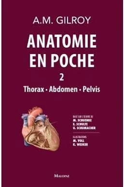 Anatomie en poche. volume 2, Thorax, abdomen, pelvis : 119 illustrations