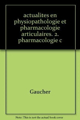 Pharmacologie clinique, énantiomères, microcristaux, inflammation, imagerie ostéo-articulaire, cartilage, arthrites expérimentales