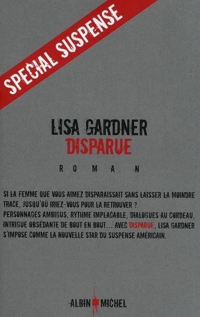 Disparue : roman