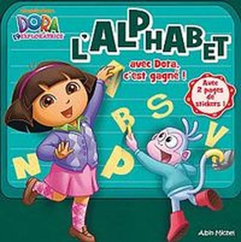 L'alphabet : avec Dora c'est gagné !