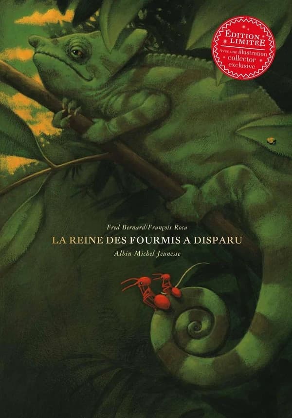 La reine des fourmis a disparu ([Éd. limitée]) Fred Bernard ; dessins de François Roca