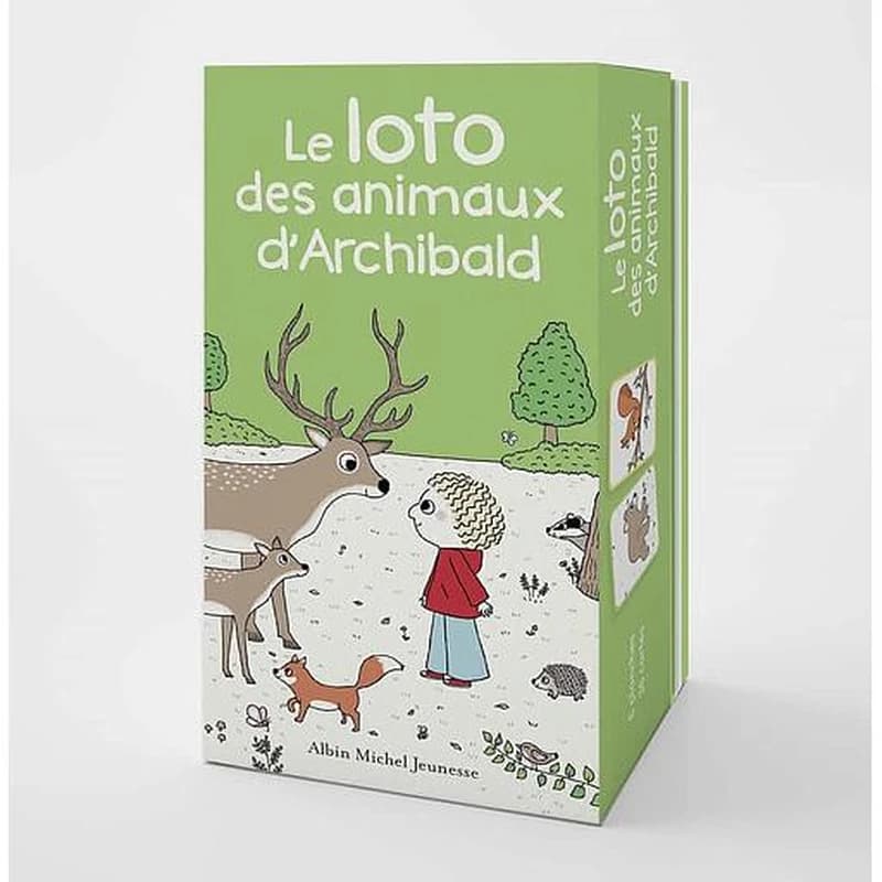 Archibald : le loto des animaux d'Archibald : dès 3 ans : [Image didactique]