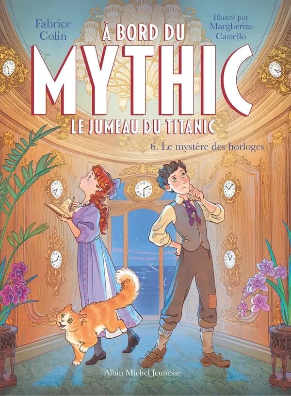 A bord du Mythic, le jumeau du Titanic : le mystère des horloges. 6