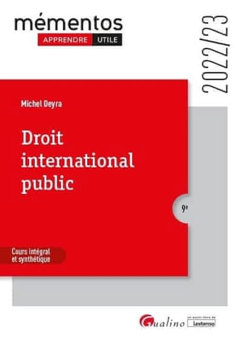 DROIT INTERNATIONAL