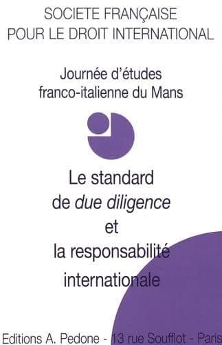 Le standard de due diligence et la responsabilité internationale