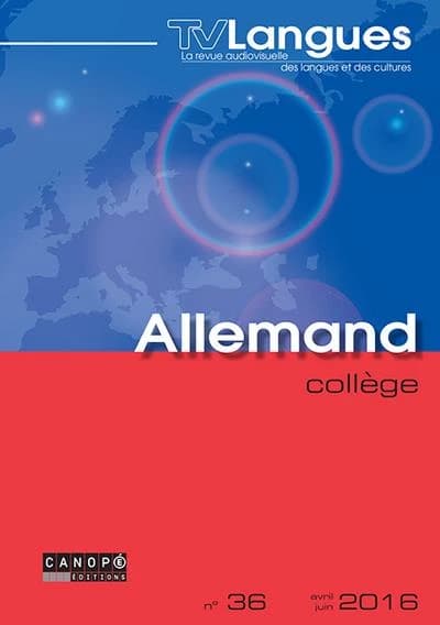 TVlangues Tome 36 : allemand ; collège