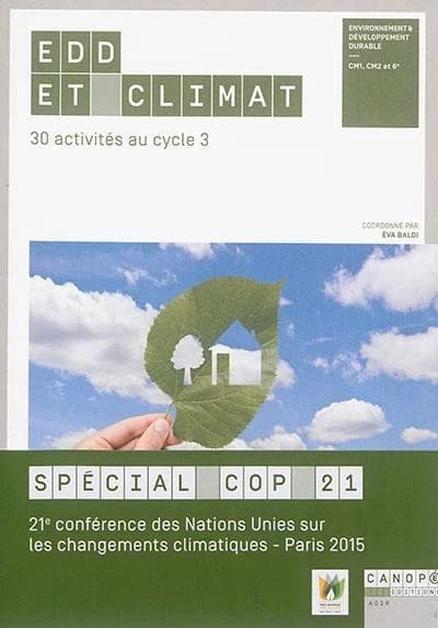 EDD et climat : 30 activités au cycle 3 : CM1, CM2 et 6e