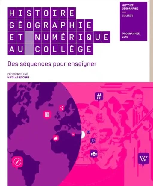 Histoire géographie et numérique au collège (édition 2018)