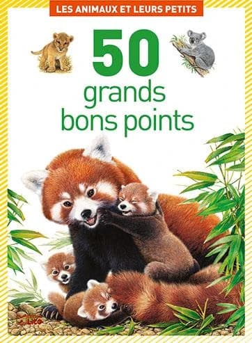 Les animaux et leurs petits - 50 grands bons points