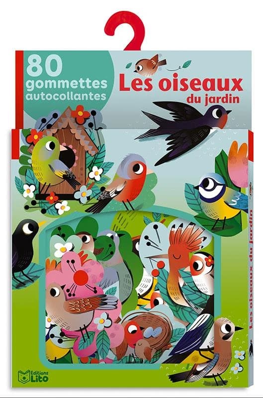 Les oiseaux de mon jardin : [Autocollant]