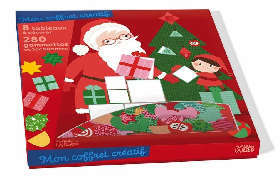 Joyeux Noël : Mon coffret créatif : [Autocollant]