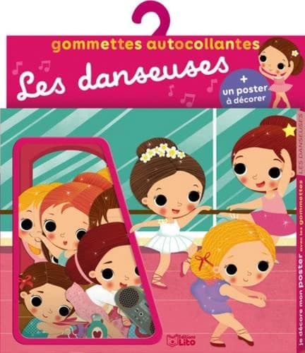Les danseuses : Gommettes autocollantes : [Autocollant]