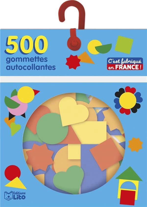 500 gommettes autocollantes ; maternelle