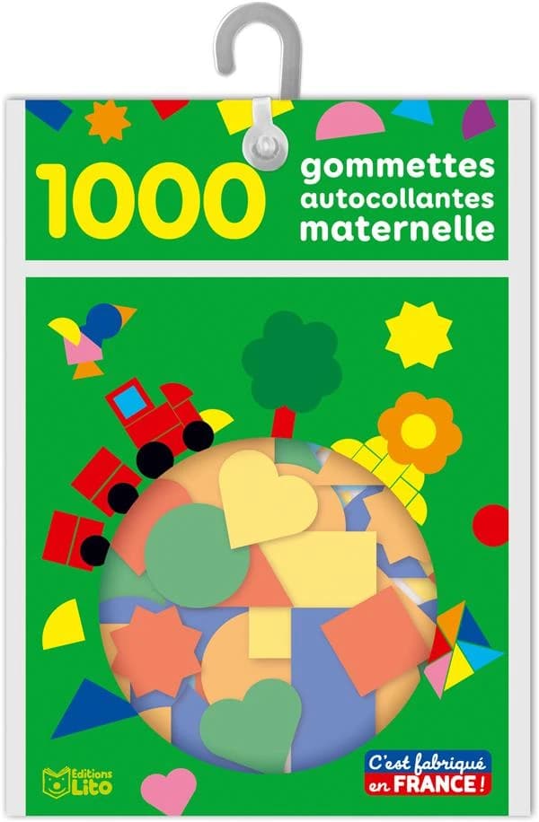 1000 gommettes autocollantes maternelle