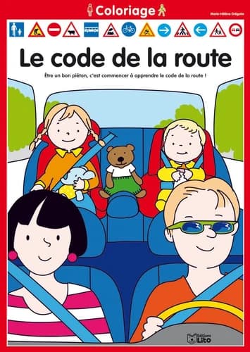 Le coloriage du code de la route 1