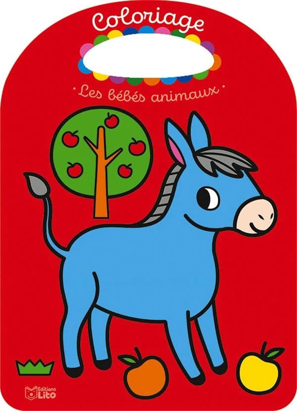 Les bébés de la ferme : [Album à colorier]