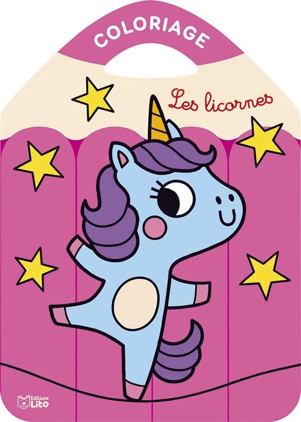 Les licornes : coloriages : [Album à colorier]