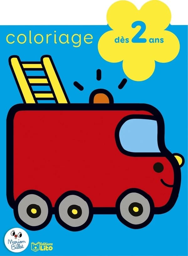 Coloriage : [les engins] : 2 ans : [Album à colorier]