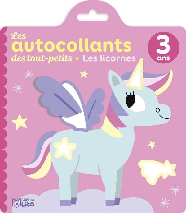 Les autocollants des tout-petits : Les licornes