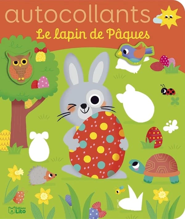 Autocollants : Le lapin de Pâques