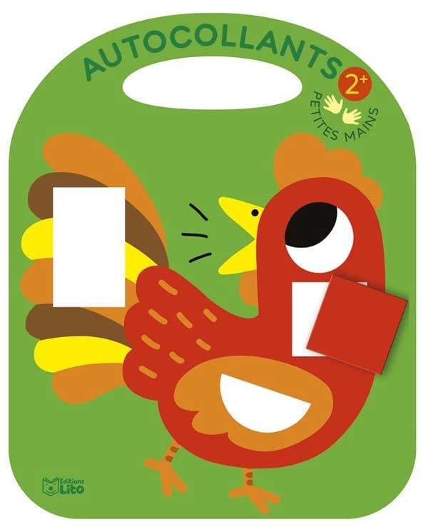 Autocollants : petites mains : la ferme : 2 ans + : [Autocollant]