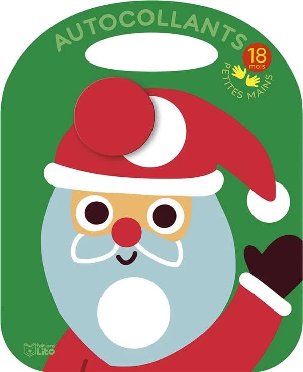 Autocollants petites mains : [Joyeux Noël !] : à partir de 18 mois : [Autocollant]