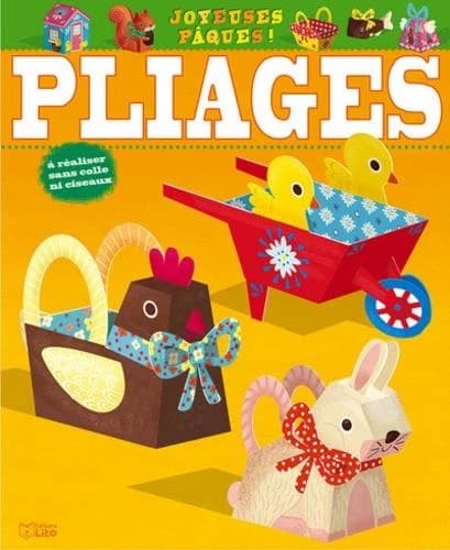 Pliages : Joyeuses Pâques! : [Image à découper]