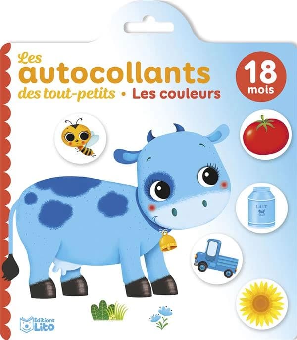 La ferme : les autocollants des tout-petits : les couleurs : 18 mois : [Autocollant]