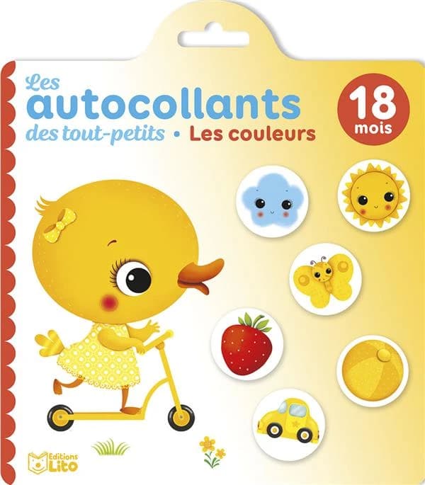 Le jardin : les autocollants des tout-petits : les couleurs : 18 mois : [Autocollant]