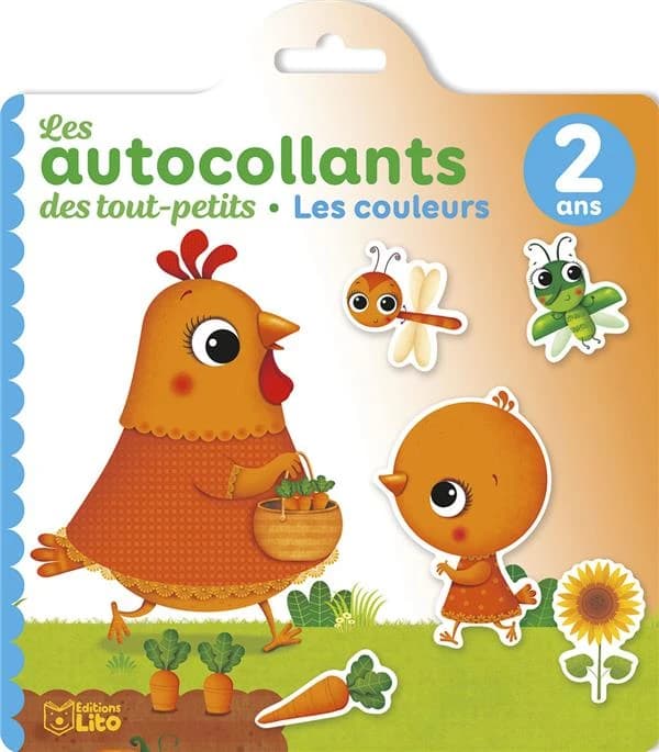 La ferme : les autocollants des tout-petits : les couleurs : 2 ans : [Autocollant]