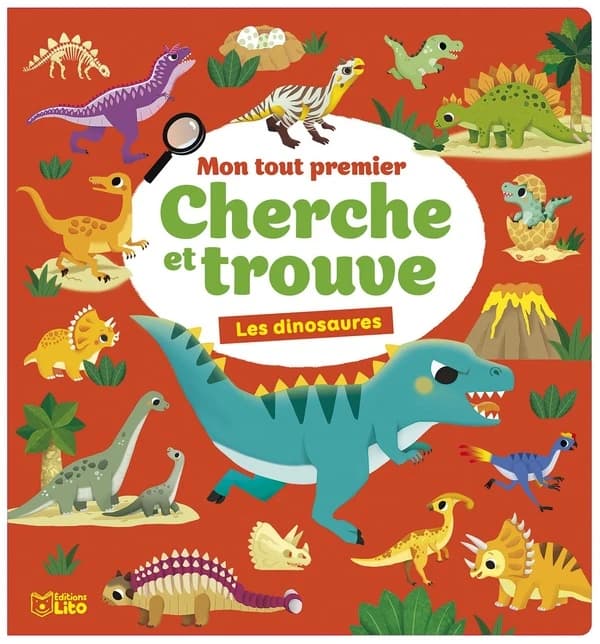 Mon tout premier cherche et trouve : Les dinosaures