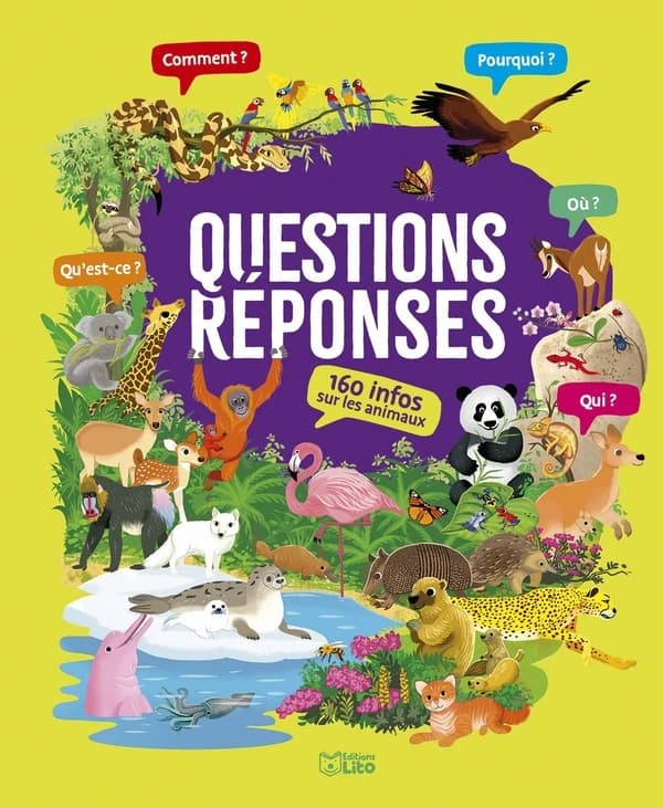 Questions réponses : [160 infos sur les animaux]