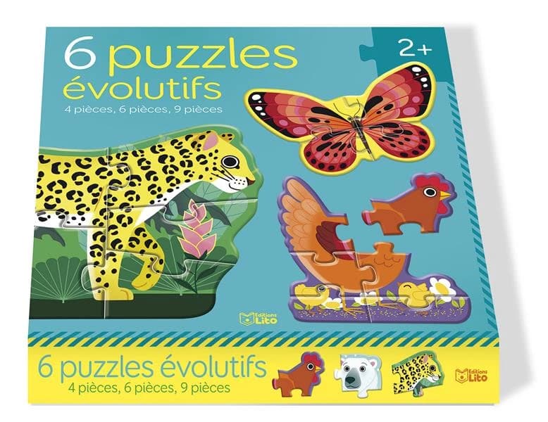 Ma grande boîte : Puzzle animaux