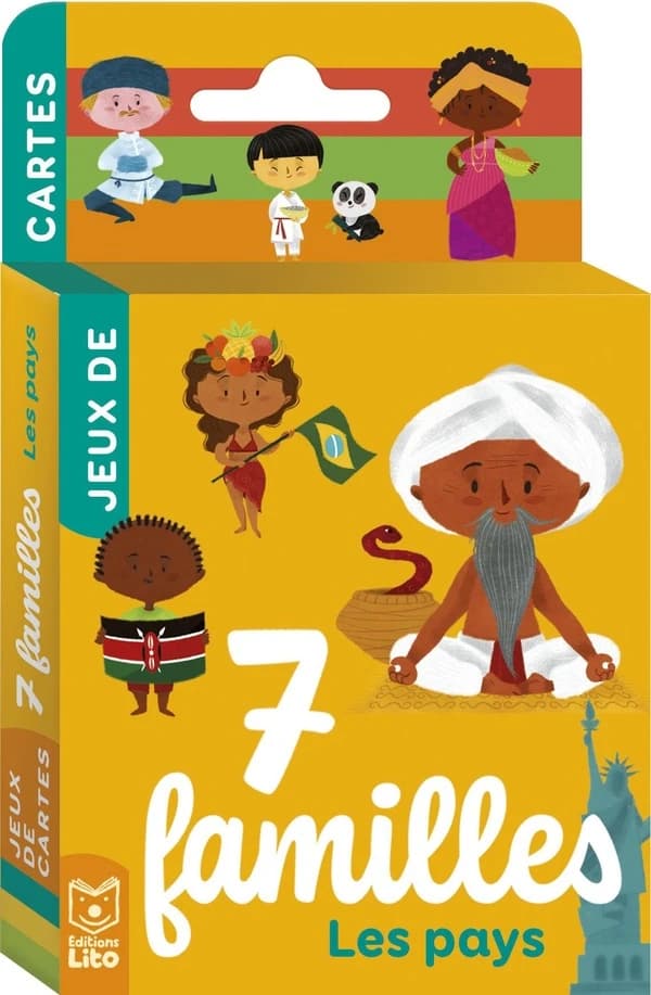 Jeux de 7 familles : Les pays