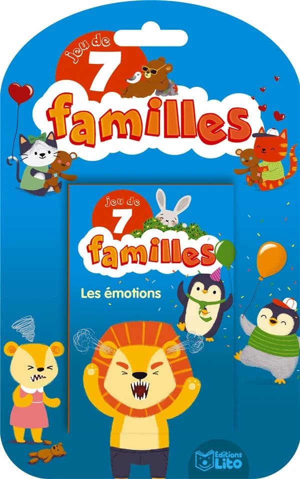 Les émotions - Jeu de 7 familles
