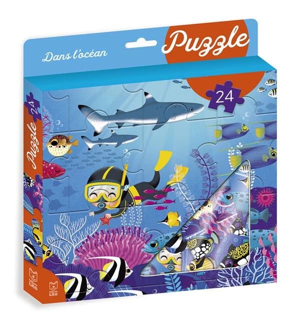 Ma boîte à puzzle : Dans l'océan