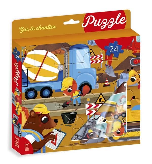 Ma boîte à puzzle : Sur le chantier