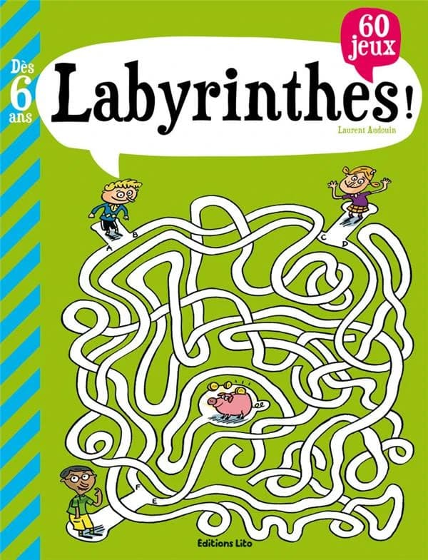 Mon grand livre de jeux : labyrinthes