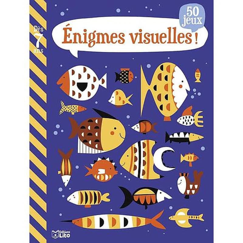 Livre jeux énigmes visuelles