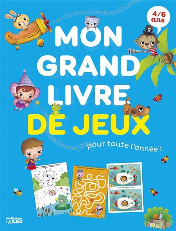 Mon grand livre de jeu pour toute l'année !