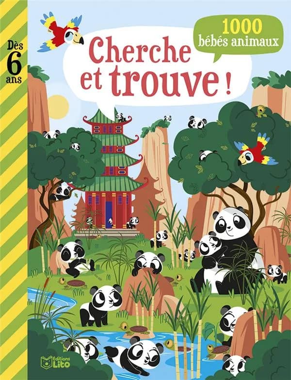 Cherche et trouve ! 1000 bébés animaux