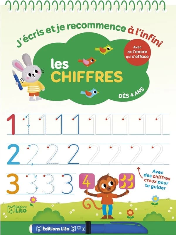 J'écris et je reconnais : Les chiffres